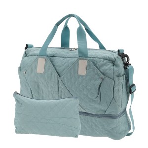 Unique Bargains Duffle Bag Partitioned Design Shoe Compartment 2 Pcs - 1 of 4