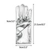 INSPIRE CHIC Women's Metallic Full Finger Wrist Length Gloves - 2 of 4