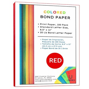 colored bond paper bundle 8.5" x 11" - 1 of 4