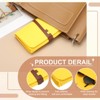 Unique Bargains Felt Soft Portable Storage Scratch-Resistant Eyeglasses Bag 3 Pcs - 3 of 4