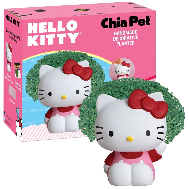 NECA Hello Kitty Decorative Chia Pet Planter, 1 of 8