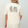 Simply Sage Market S.W.Smiley Dear Student Behind Me Front & Back Design Short Sleeve Tee - 2 of 4