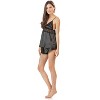 Ashford & Brooks Women's Satin Cami and Shorts Pajama Set - 3 of 4