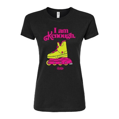 Women's - Barbie - I Am Kenough Rollerblades Fitted Graphic T-Shirt