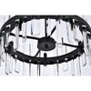 Elegant Lighting Serena 10 - Light Pendant in  Black - 3 of 4