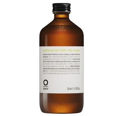 Oway Purifying Hair Bath (Oily Scalps) (8.1 oz) | Deep Cleansing Shampoo for Oily Scalp & Hair