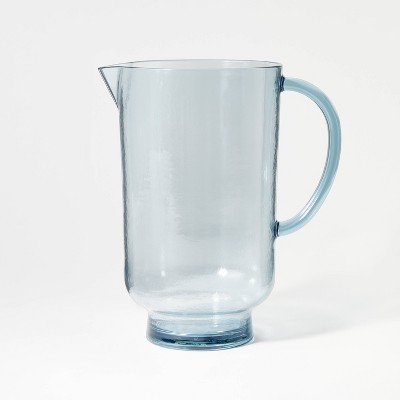 Sterilite 1-Gallon Round Plastic Pitcher and Spout, Clear with