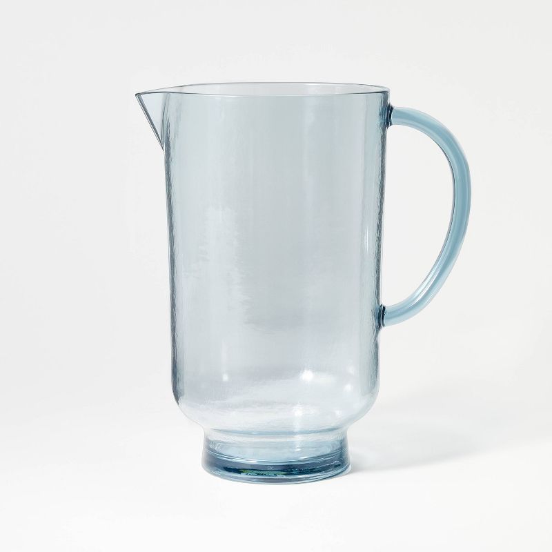 80oz Acrylic Beverage Pitcher Blue - Threshold&#8482; designed with Studio McGee, 1 of 5