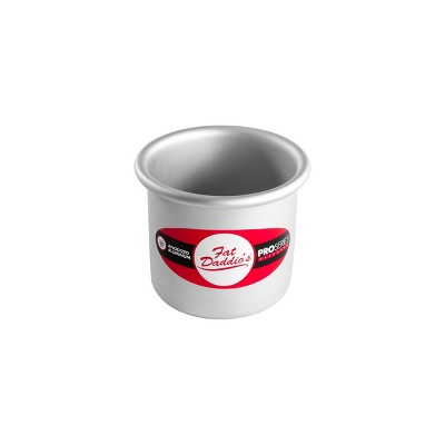 3x3 Inch Silver Round Non-Stick Aluminum Cheesecake Pan