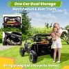JOYRACER 24 Volt 4X4 Ride on Toys with 2 Seat, 600W Power UTV Car 4 Wheeler for Big Kids with Remote Control, Storage, 3 Speeds, Bluetooth Music - 2 of 4