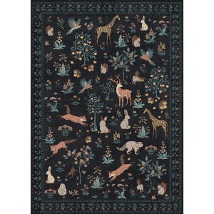 Abynow Medallion Distressed Persian Indoor Area Rug - 1 of 4