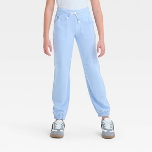 Girls' French Terry Jogger Pants - Cat & Jack™ - 1 of 3