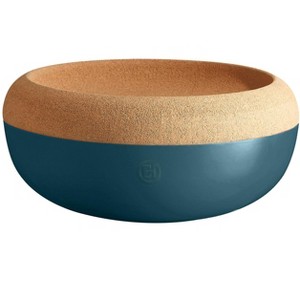 Emile Henry Large Food Storage Bowl, 14.1-Inch, Blue Flame - 1 of 3