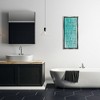 Stupell Industries Bathroom Rules on Turquoise, 15" x 31" - 2 of 4