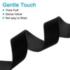 Unique Bargains Velvet Single-Faced Vintage Soft DIY Craft Decorative Wedding Ribbon 3 Pcs - 2 of 4