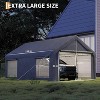GustoWave 10x20 FT Waterproof UV-Resistant Heavy-Duty Canopy Carport - 2 of 4
