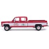 1976 GMC Sierra Grande K2500 Wideside Truck "St. Nick's Christmas Tree Farm" Red with White 1/64 Diecast Model Car by IXO Models - 2 of 4