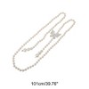 Unique Bargains Women's Faux Pearl Waist Chain 1 Pc - 3 of 4