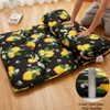 Portable Japanese Floor Mattress – Roll-Up Tatami Sleeping Pad with Lemon Print for Guest Room & Camping - 2 of 4