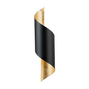 Eglo Lighting Jabaloyas 1 - Light Sconce in  Black/Gold - 1 of 1