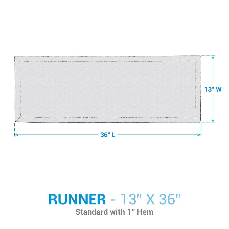 Park Designs Aurora Stripe Table Runner 13" X 36", 4 of 5