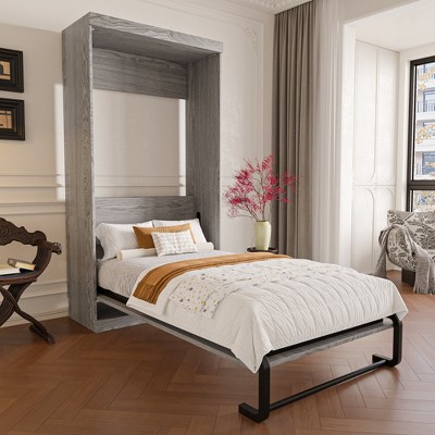 Whisen Clever Design Twin Size Murphy Bed, Folded into a Cabinet