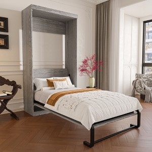 Whisen Clever Design Twin Size Murphy Bed, Folded into a Cabinet - 1 of 4
