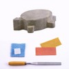 Studiostone Creative Turtle & Orca Double Soapstone Carving Kit - image 2 of 4