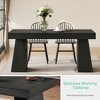 MAYEERTY 55" Executive Desk, Modern Wood Computer Desk Workstation Desk - 4 of 4
