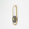 ET2 Lighting Gravity 1 - Light Wall Light in  Black/Gold - 3 of 4
