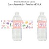 Big Dot of Happiness Pajama Slumber Party - Girls Sleepover Birthday Party Water Bottle Sticker Labels - Set of 20 - 3 of 4