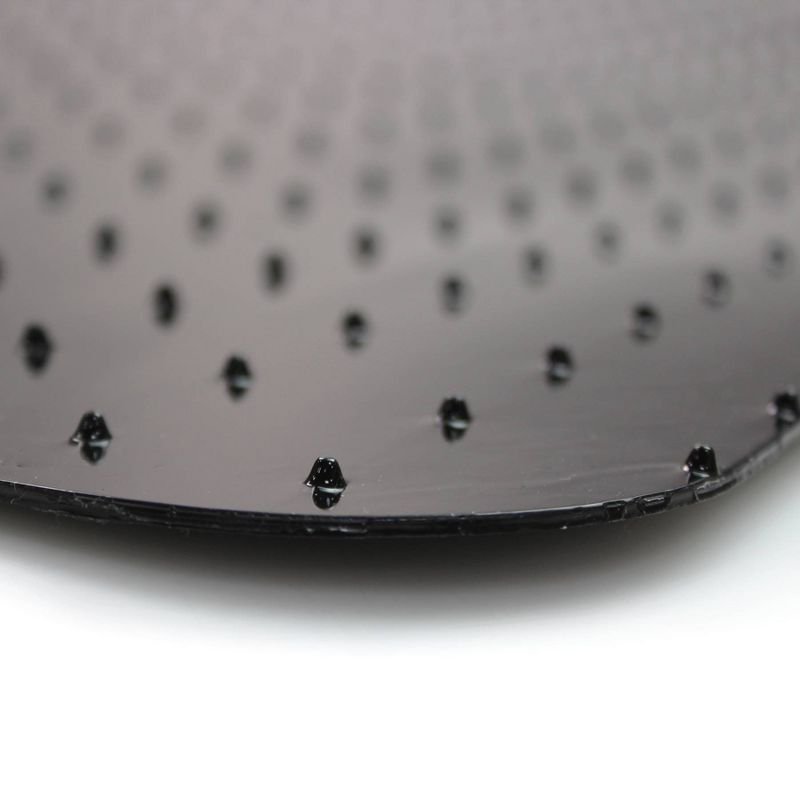 Vinyl Chair Mat for Carpets Rectangular Black - Floortex, 6 of 13