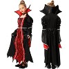 TackView Girls Royal Vampire Costume,Victorian Vampiress Queen Dress Up,Noble Medieval Queen Halloween Dress up - 4 of 4