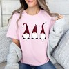 Simply Sage Market Women's Buffalo Check Gnomes Short Sleeve Graphic Tee - 2 of 4
