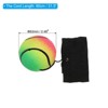 Unique Bargains Rubber Rebound Sports Wrist Ball with String for Exercise 12 Pcs Mixed Colors - 2 of 4