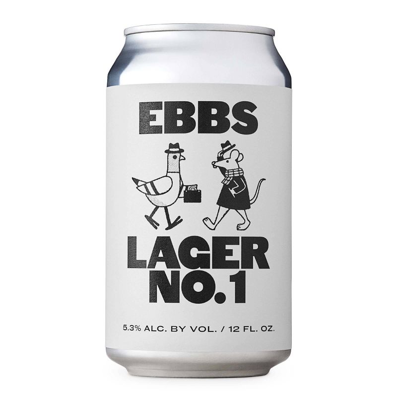 EBBS Brewing Lager No. 1 - 6pk/12 fl oz Cans, 2 of 4