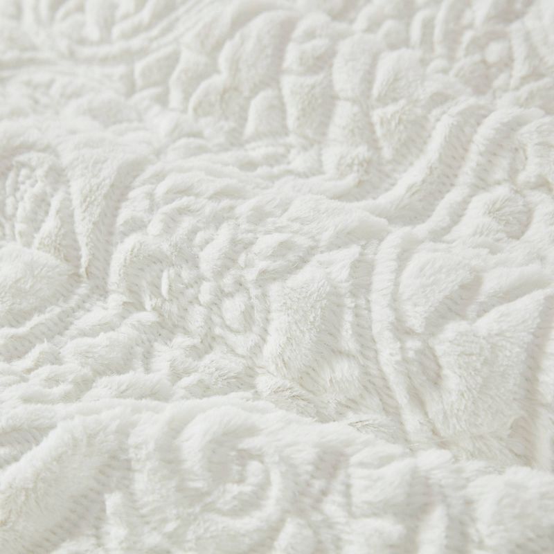 Albany Long Faux Fur Plush Comforter Mini Set, 6 of 7
