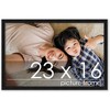PosterPalooza | Classic Modern Black Picture Frame - UV Acrylic, Backing Board, Hanging Hardware Included - 2 of 4