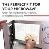 Impresa 12.75" Microwave Glass Plate / Microwave Glass Turntable Plate Replacement - 2 of 4