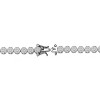 Guili Sterling Silver Cubic Zirconia Cluster Tennis Bracelet, Sparkling and Luxurious Design for a Dazzling Look that Elevates Any Outfit - 2 of 3