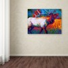 Trademark Fine Art -Marion Rose 'Chorus Elk' Canvas Art - 3 of 3