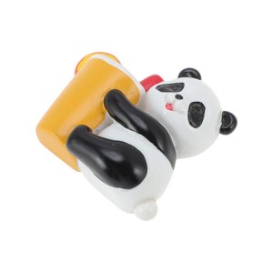 Unique Bargains Decorative Magnets Magnetic Fridge Sticker Irregular Shape Resin Black White Red 1Pc - 1 of 3