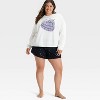 Women's Halloween Fleece Pajama Sweatshirt - Hyde and EEK! Boutique™ - 3 of 4