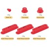 Unique Bargains Plastic Single Coil Switch Tip Pick-Up Covers Set - 2 of 4
