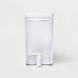 2.4gal Plastic Fridge Beverage Dispenser White - Sun Squad™