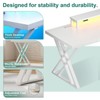 Dolonm Thick Gaming Desk with LED Lights, USB Charging, Monitor Riser & Waterproof Top for Home Office - 4 of 4