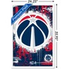 Trends International NBA Washington Wizards - Maximalist Logo 23 Framed Wall Poster Prints - 3 of 4
