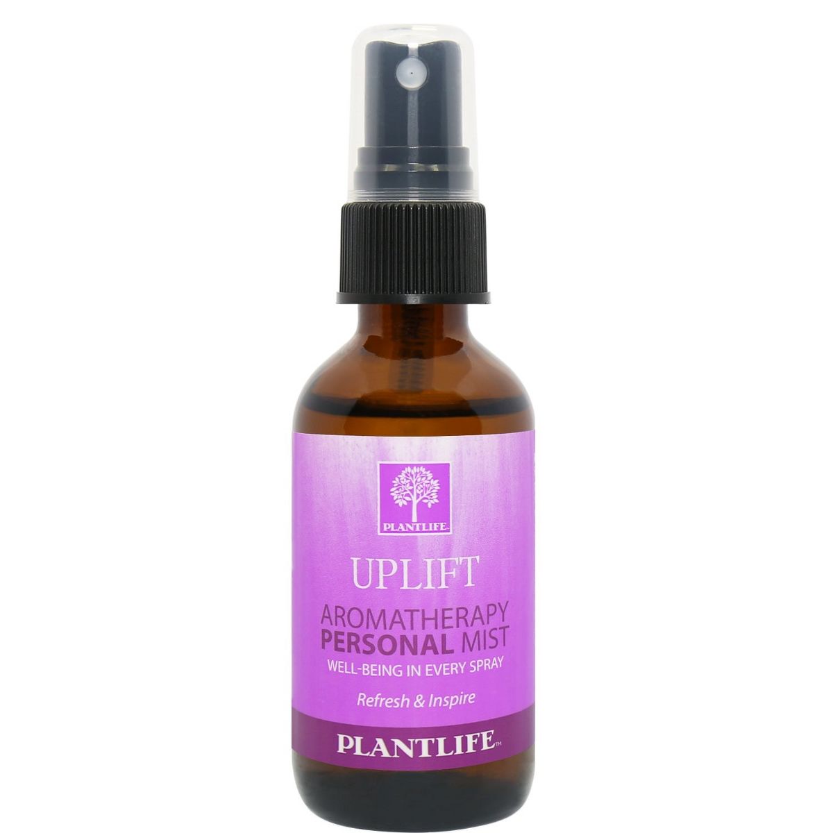 Plantlife Uplift Mist – Aromatherapy Spray with Essential Oils to Boost Mood & Energy – Bright, Refreshing – No Additives or Fillers – 2 oz