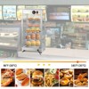 Commercial Food Warmer Display, Countertop Pastry Warmer, Pizza Warmer Cabinet with 3D Heating - 4 of 4