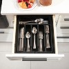 Expandable Silverware and Utensil Drawer Organizer with 8 Compartments - Space-Saving Silverware Kitchen Storage Solution, Expandable Drawer Organizer - 2 of 4